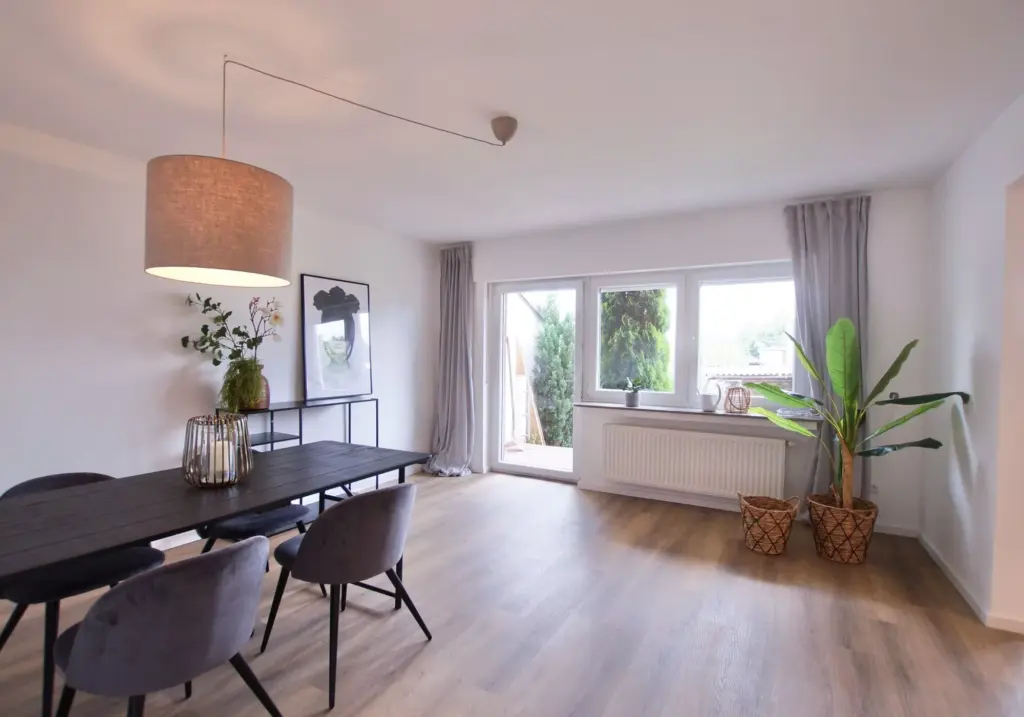 Wohnzimmer Monteurwohnung Zülpich